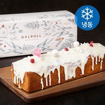 달롤 화이트 크리스마스 파운드케이크 (냉동), 455g, 1개