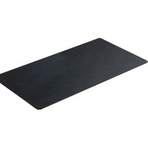 브루이 데스크매트 가죽 책상 덮개, 블랙