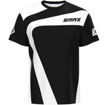 스맥스코리아 남성용 그랜드 숄더핏 쿨소재 배드민턴 티셔츠 SMAX-17