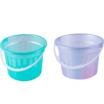 킵샌딩 아크릴 페인팅 물통 버킷 2p, 랜덤발송