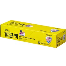 코멕스 항균 비닐백 대 300 x 450 mm 100p, 1개
