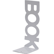 아베른 책선반 북엔드 BOOK 책꽂이 2p, 화이트