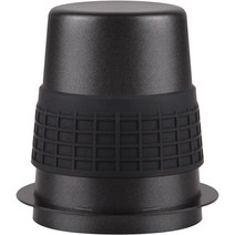 커빙 커피 라인 도징툴 탬퍼 분쇄컵 53mm, 1개, 블랙