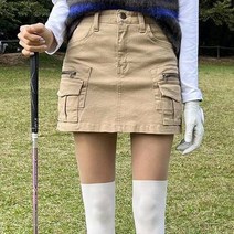 패션풀 GOLF F 포켓 지퍼 스커트 팬츠 28917