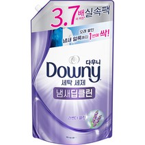 다우니 프리미엄 액체형 세탁 세제 냄새딥클린 라벤더 클린, 1.7L, 1개