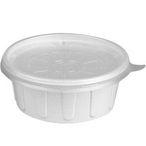 스완 일회용기 백색 250ml 소, 1개입, 50개