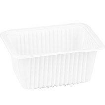 스완 국 찜 탕 도시락 실링 배달 일회 용기 19149 1호 1350ml 백색 세트, 50개입, 50개