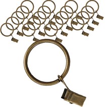 케이트가든 커튼 집게링 3.2cm, 20개, 골드