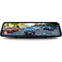 파인디지털 2채널 룸미러 블랙박스 + 후방카메라 실외장착형 트럭전용 1~1.5톤 + GPS 안테나 + 출장 장착 쿠폰 세트 FineVu R3 POWER, 64GB