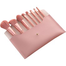다사바바 메이크업 브러쉬 8종 세트, 핑크, 1세트
