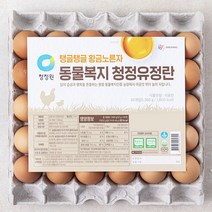 청정원 동물복지 청정유정란 30구, 1개
