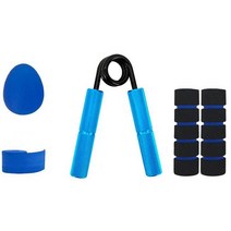이고진 더쎈 악력기 세트 강도 68kg, 블루