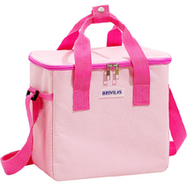 디에스 캠핑 피크닉 대형 보온보냉백, 핑크