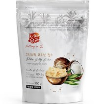 폴링인브이 리얼 99.7% 크리스피 코코넛 칩스, 300g, 1개