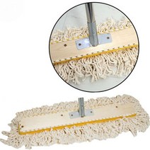 월드크린 원사 강당 걸레 60cm 스틸고정쇠, 1개
