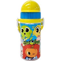 르번 신비아파트 야구모자 빨대보틀, 350ml, 혼합색상