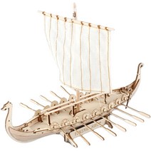 영공방 바이킹 쉽 3D 입체퍼즐, 혼합색상