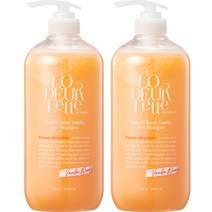로더렛 컬러 핏 번트 바닐라 헤어 샴푸 바닐라 우디향, 1000ml, 2개