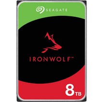씨게이트 아이언울프 NAS 3.5 SATA HDD, ST8000VN002, 8TB