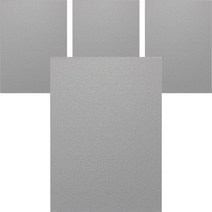 올데이랩 소음방지 FELT 가드스티커 시트 그레이 A5, 4개