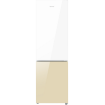 클라윈드 피트인 파스텔 콤비 냉장고 250L 방문설치, KRNC250ESM1, 화이트   베이지