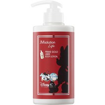 제이엠솔루션 디즈니100 에디션 라이프 바디로션 프라임 골드 리브레, 500ml, 1개