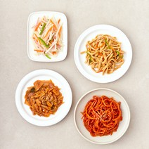 델리코 바로만든 반찬 볶음김치 150g + 어묵채볶음 120g + 매콤진미채무침 120g+ 감자채볶음 100g 세트, 1세트
