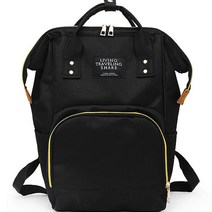 바르니나 여성용 심플 도트 무지 학생 백팩