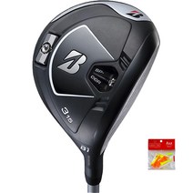 브리지스톤 B1 페어웨이우드 TOUR AD BS-6 3번 + 마야골프티 랜덤발송 10p 세트, S, 15도