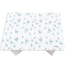 돗자리밥상 피크닉 종이 테이블 D400, 플라워