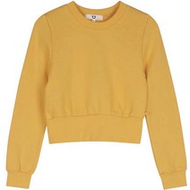 럭스골프 여성용 라운드넥 크롭 스웨트 셔츠 MDG3S606