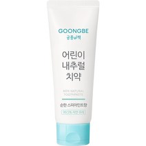 궁중비책 어린이 저불소 치약 순한 스피아민트향, 80g, 1개