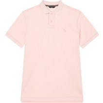 헤지스 남성용 GARMENT 다잉 카라 티셔츠