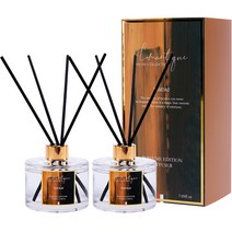 로맨띠끄 니치 퍼퓸 디퓨저 200ml x 2p + 섬유 스틱 8p 세트, 탐다오
