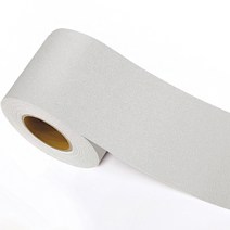 메이트 두꺼운 생활방수 간편부착 단색 몰딩 시트지, 밀키그레이