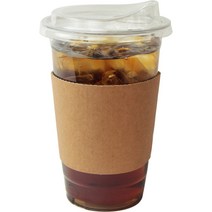 아이엔피 PET 아이스컵 바디 지름 92mm 480ml + 드링킹리드 + 홀더 세트, 50세트