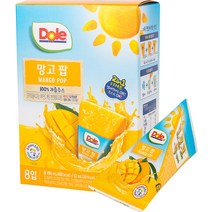 돌 망고 팝 주스, 62ml, 8개
