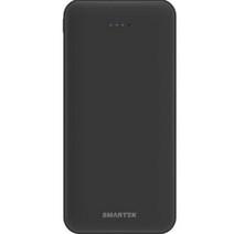 스마텍 듀얼포트 5V 보조배터리 20000mAh, 블랙, STPB-SL2(BK)