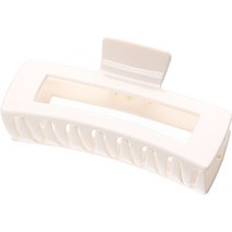 수스다 사각 반투명 파스텔 빅사이즈 시럽 컬러 올림머리 집게핀 4161