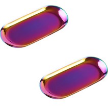 에버하우스 스테인레스 타원 액세서리 트레이 2p, 홀로그램