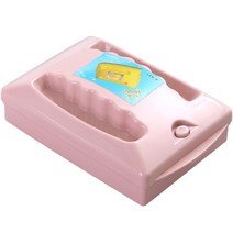 신디 2중 머리카락 부스러기 먼지제거브러쉬, 핑크, 1개