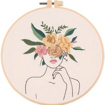 올라운더 바디 아트 DIY 십자수 패키지 D, 혼합색상, 1개
