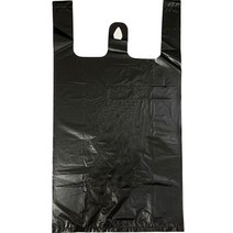 크린메이트 손잡이 비닐봉투 검정 A215, 70개, 5L