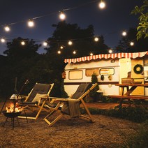 스트링월드 스트링 라이트 15m 15소켓 +벌브 15W 15p + 갓 15p 세트, 블랙(스트링 라이트), 전구색(벌브)