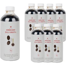 할리스 아메리카노, 1L, 1개입, 8개