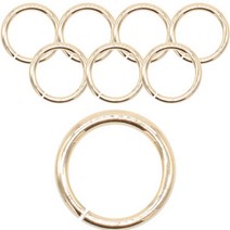 동대문단추왕 컬러 오링 내경 15mm, 8개, 골드