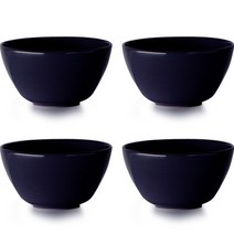 네오플램 구겐 페이퍼 세라믹 밥 공기, 데님, 4개