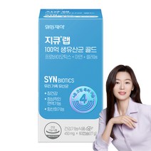 지큐랩 100억 생유산균 골드, 60정, 27g, 1개