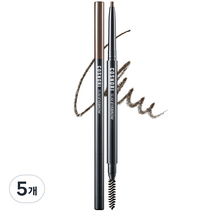 코스노리 슬림 아이브로우 오토 펜슬 0.13g, 04초코무스, 5개