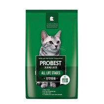 프로베스트 캣 그린 전연령 고양이 헤어볼사료, 15kg, 1개, 헤어볼